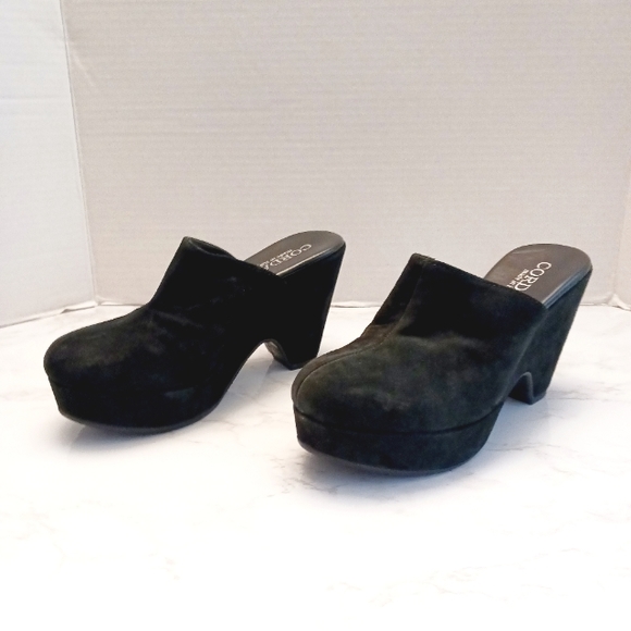 Cordani Novia Black Suede Heeled Mules SZ EUR 36/US 5.5 - Picture 3 of 9